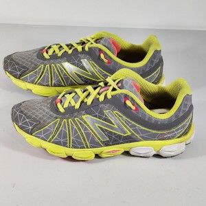 New Balance Barringer Rev Lite Gray Yellow Running Shoes Women’s Size 8.5